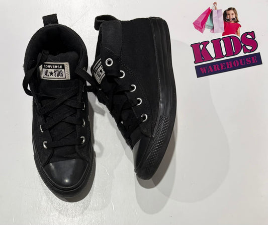 Converse Black Runners Size US4/UK3.5 (Older Child)