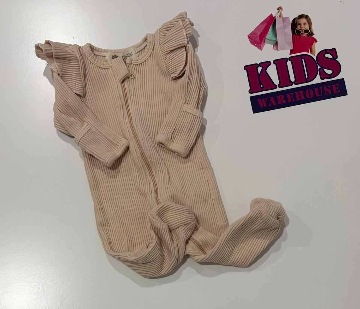 Indigo Dreams Tan Jumpsuit Size 0000