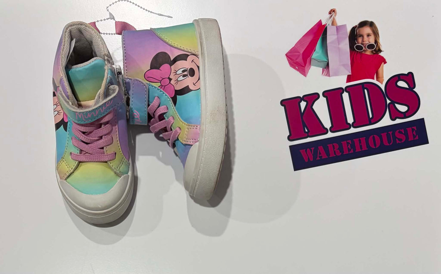 Disney Pastel, Minnie Mouse Print Runners Size 6 (Child)