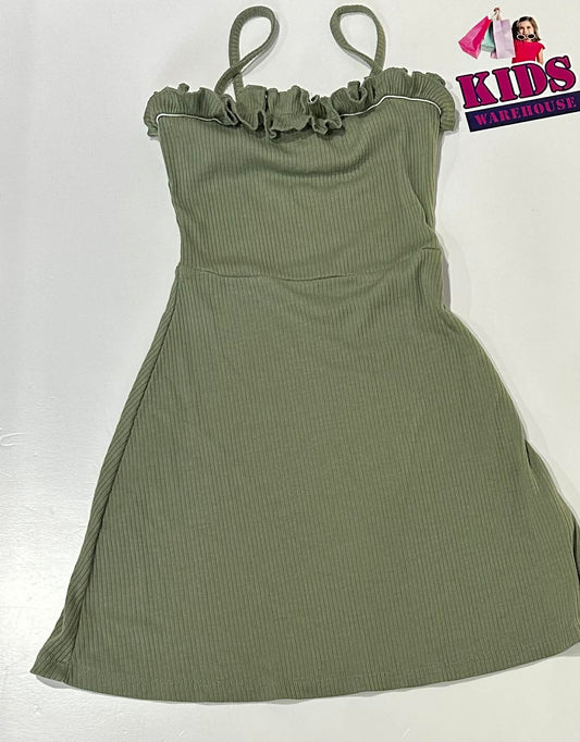 Seed Teen Green Dress Size 8