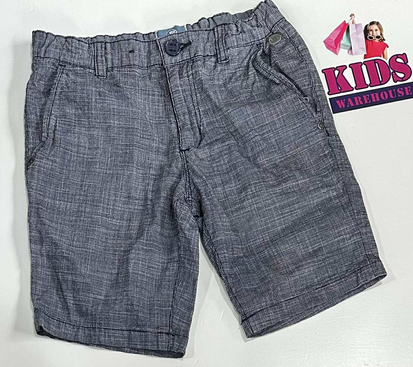Piping Hot Grey Shorts Size 8