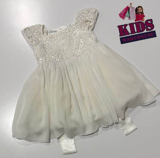Origami White Dress Size 0