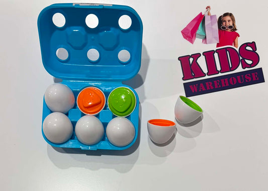 Colourful Egg Shape Match-Up Toy