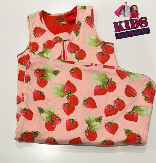 Kid & Co Pink, Strawberry Print Size 12-24 Months TOG 2.5