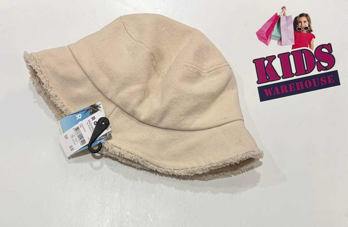 Roxy White Denim Bucket Hat (Child)