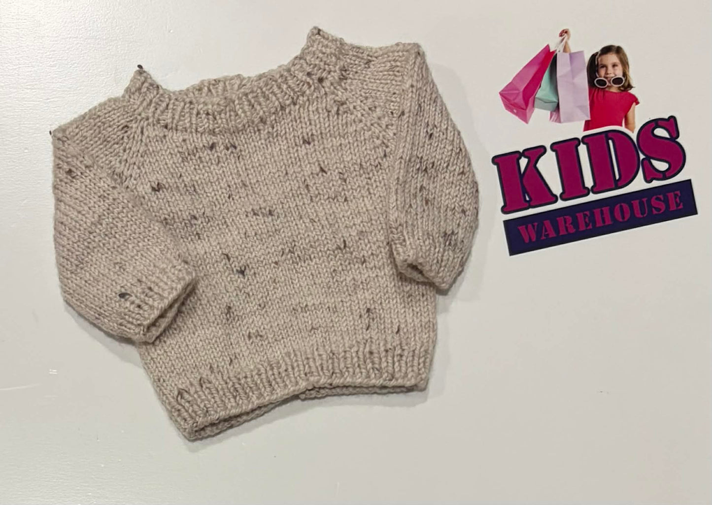 Premmie White Knit Jumper Size 00000