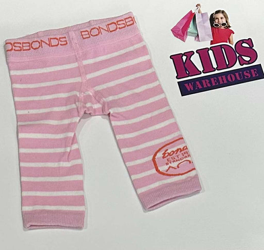 Bonds Pink & White Pants Size 000