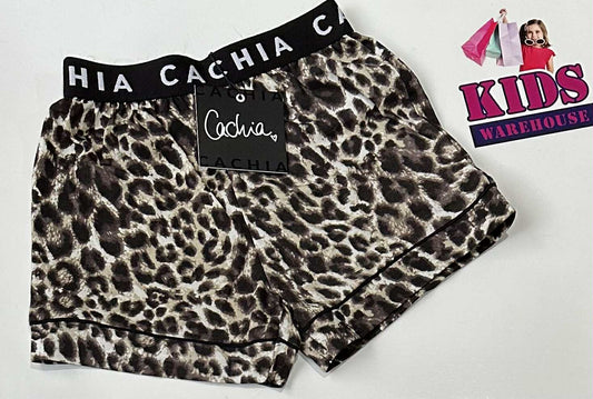 New Cachia Shorts With Leopard Pattern Size 4