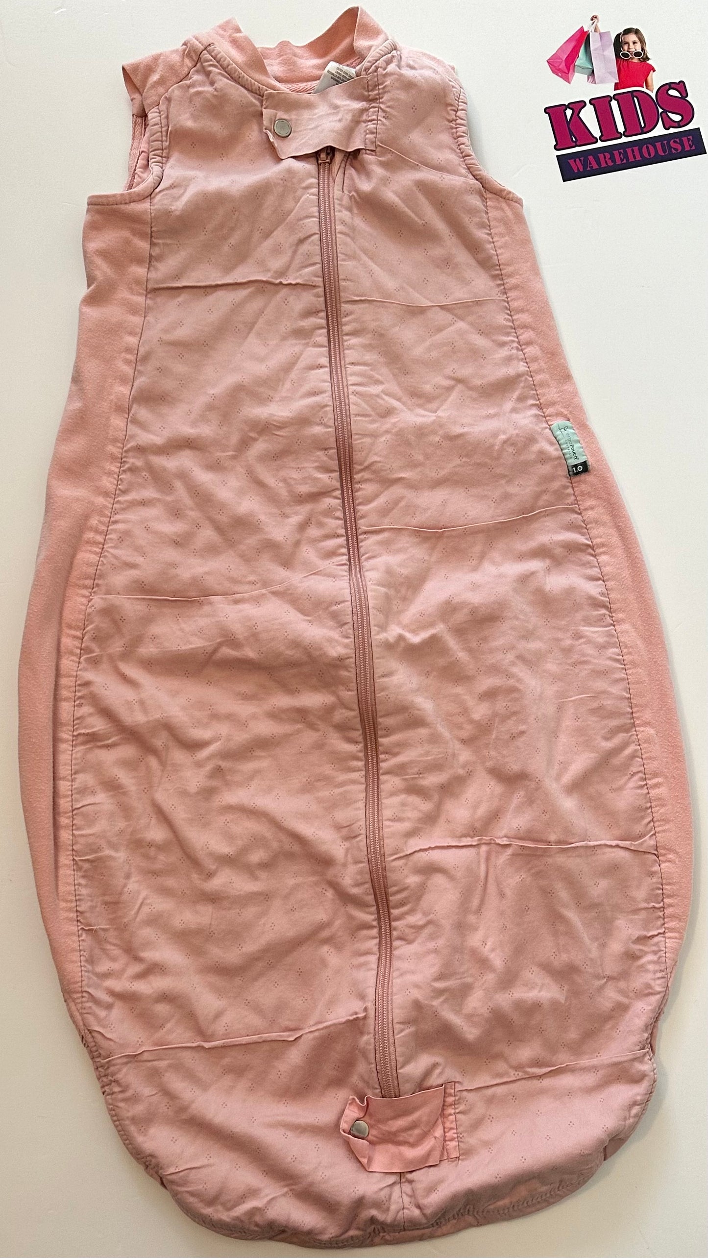 ErgoPouch Pink Growbag Tog 1.0 Size 00-2