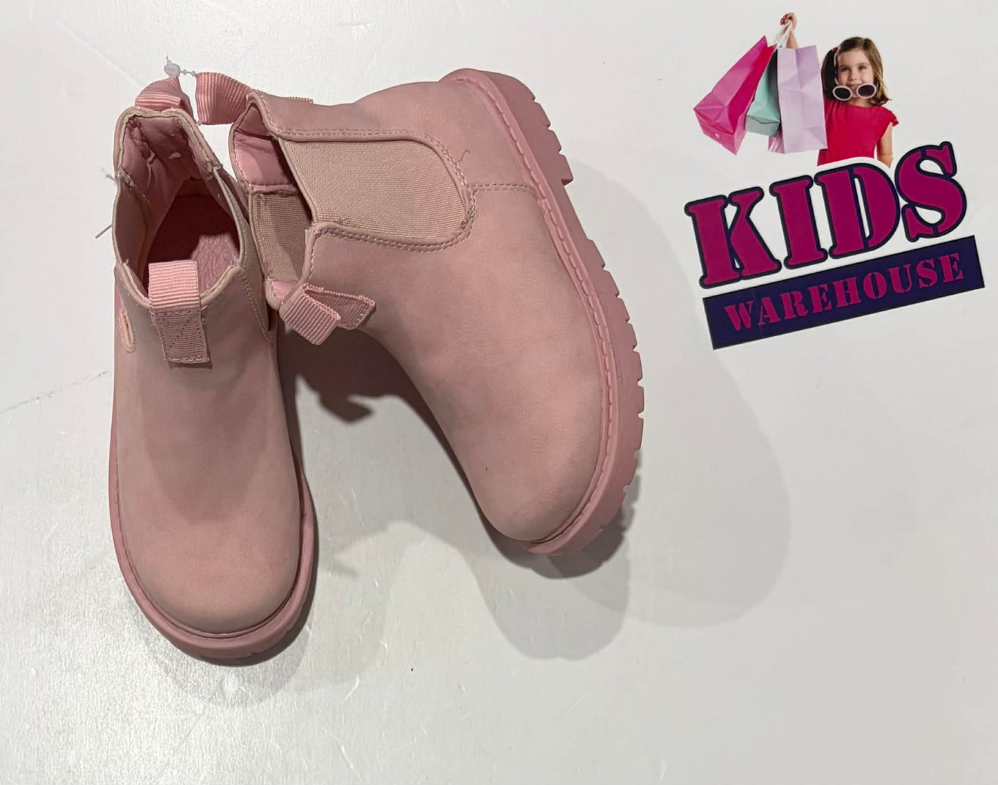 Pink Boots Size 7 (Child)