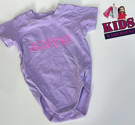 Bonds Purple Bodysuit Size 00