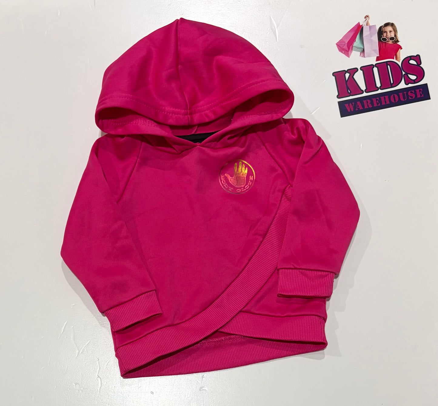 Body Glove Pink Hoodie Size 1