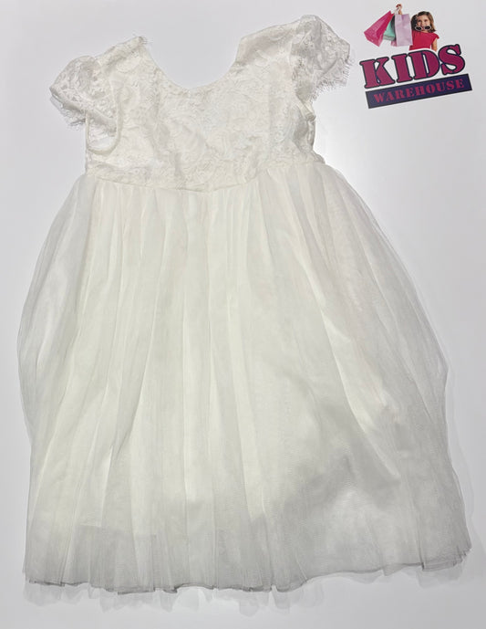 White Dress Size 8