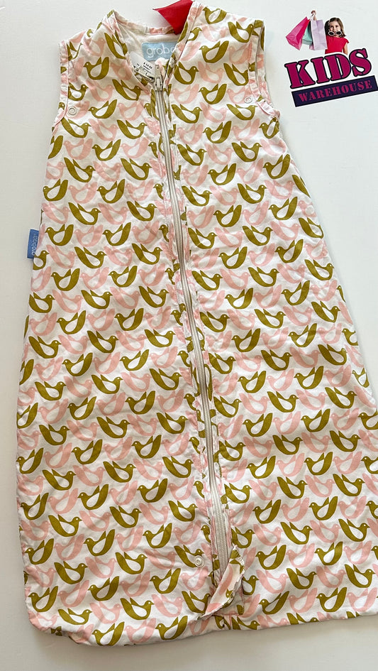 Grobag The Company Pink Bird Print Size 000-0