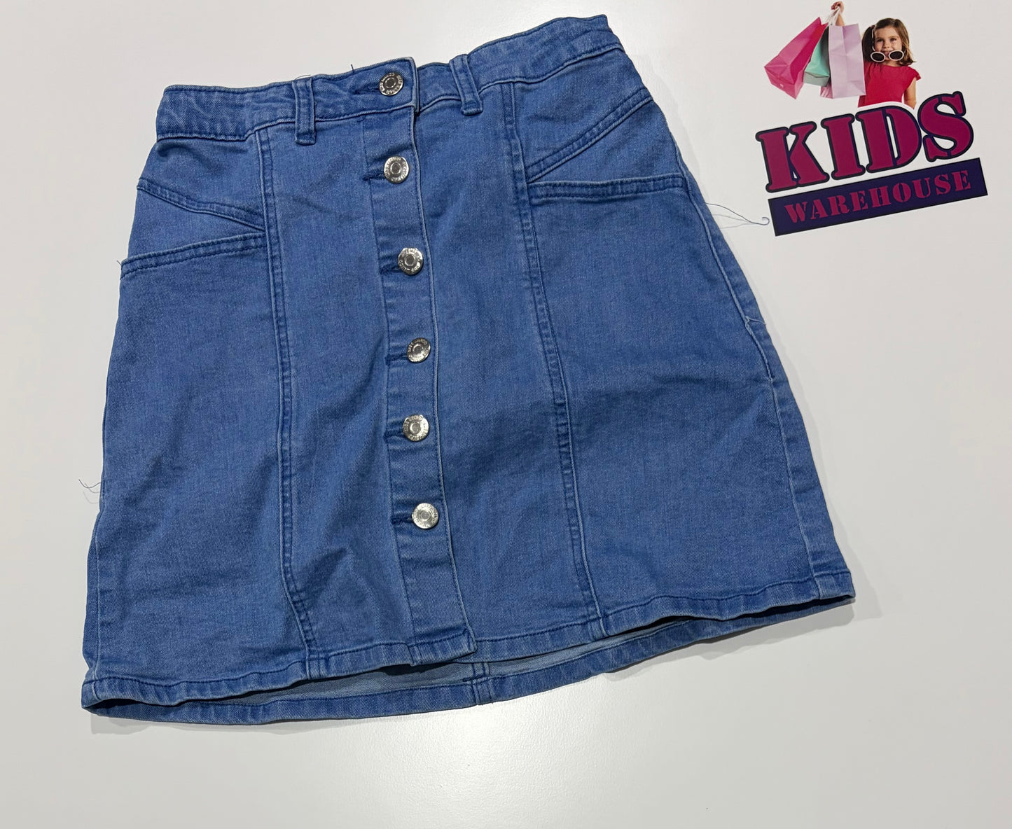 Miss Mango Denim Skirt Size 12