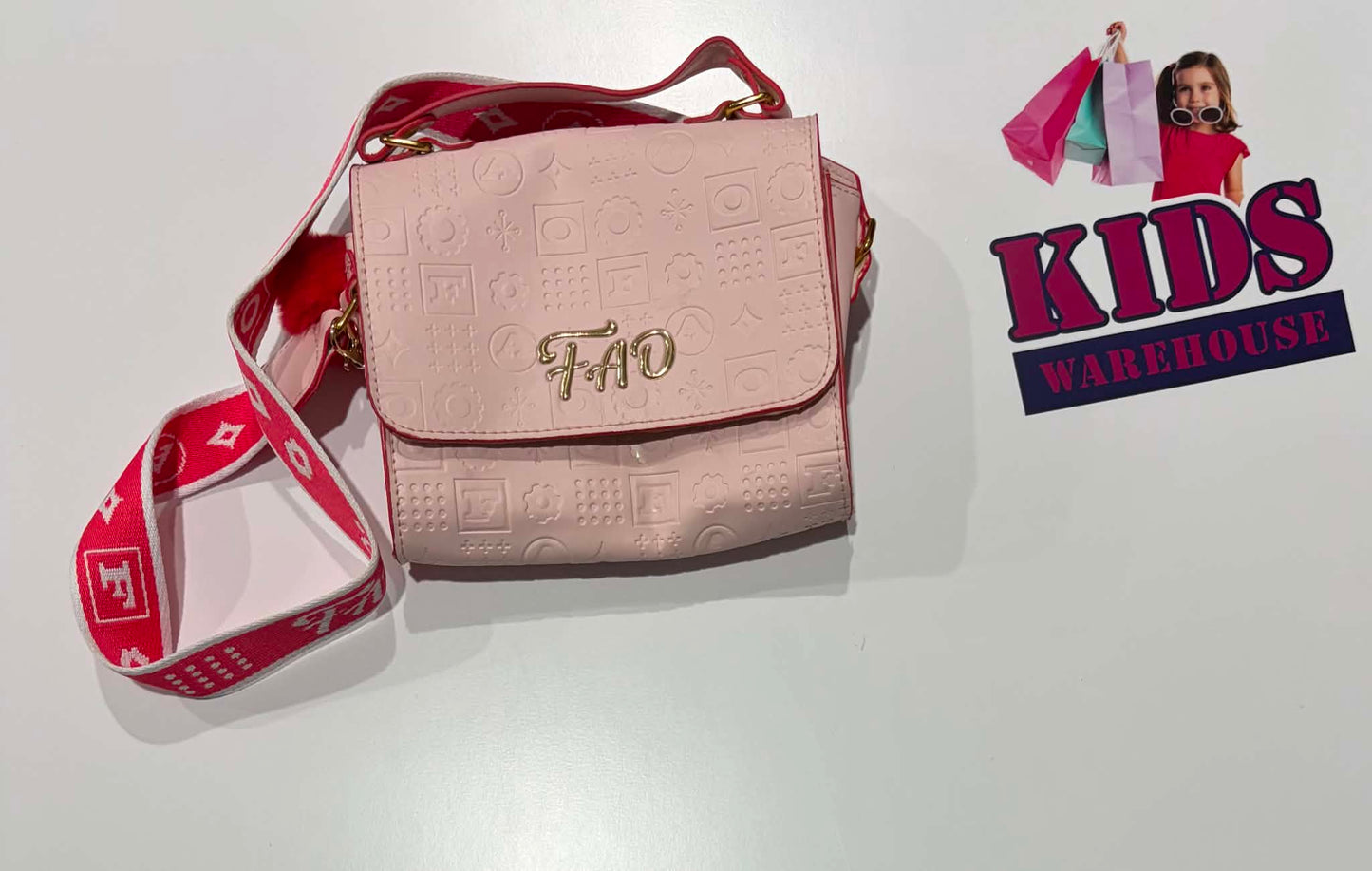 Fao Pink, Red Purse With Fake Makeup