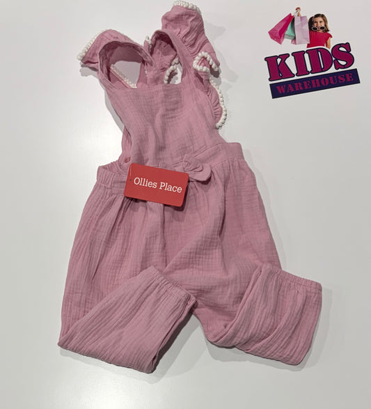 Not Used Ollie's Place Pink Playsuit Size 1