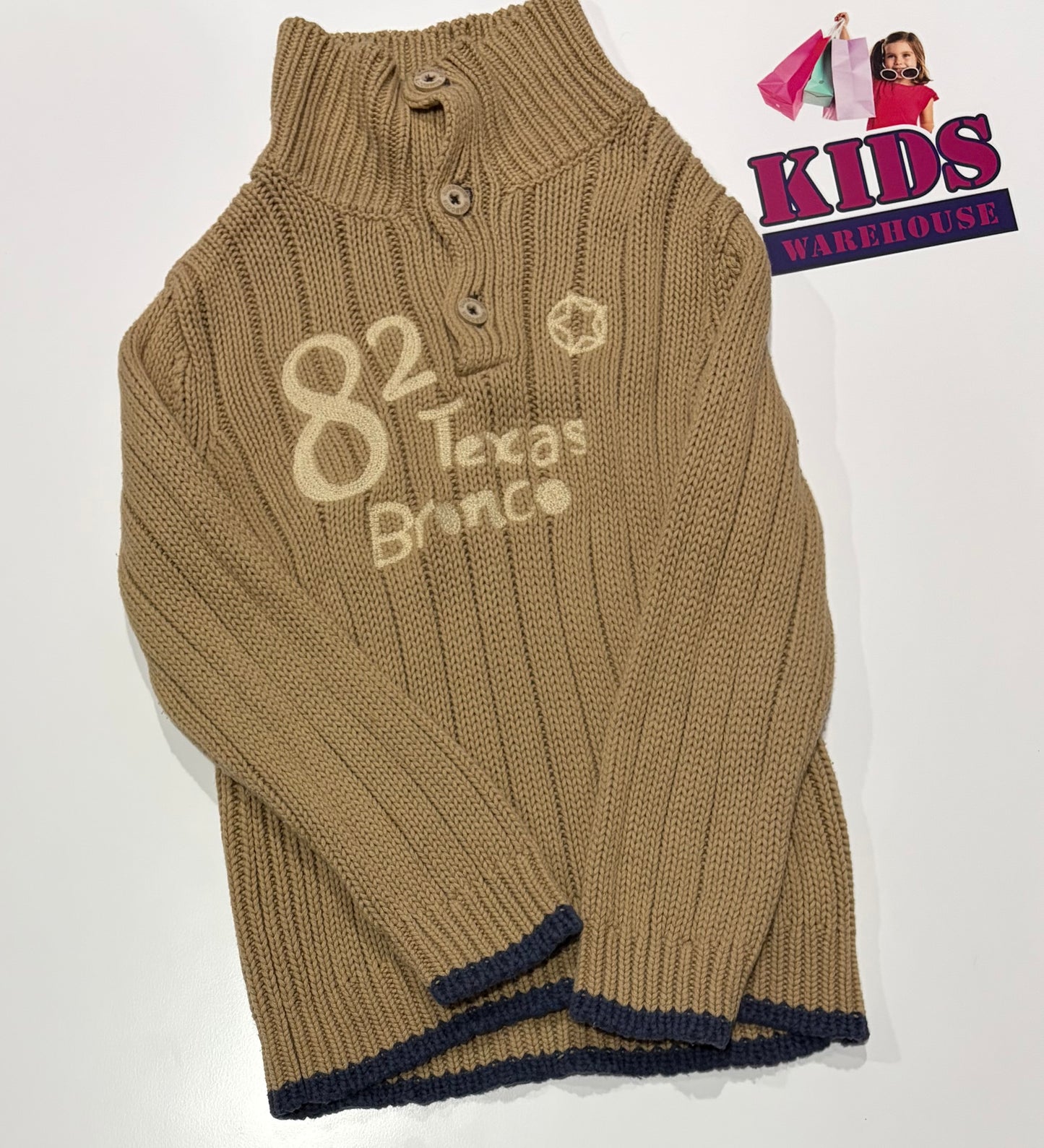 GB Australia Brown Knit Sweater Size 6