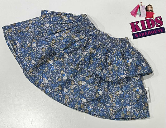 Cotton On Blue Skirt With Hello Kitty Pattern Size 3