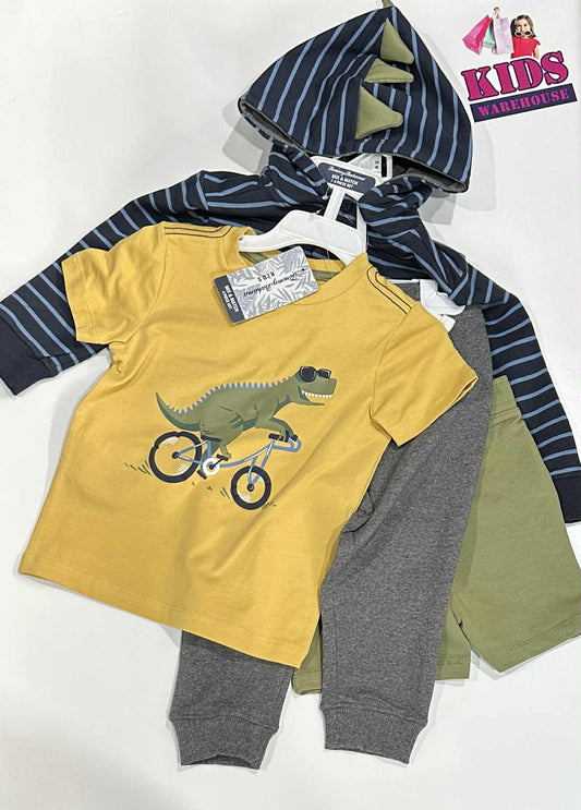 New Tommy Bahamas Dinosaur 4 Piece Set Size 2