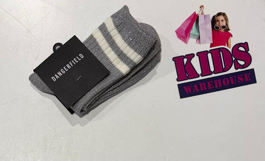 Not Used Dangerfield Sparkly Grey Socks