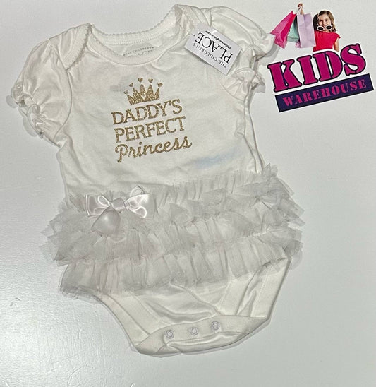 The Children’s Place White Tutu Bodysuit Size 00