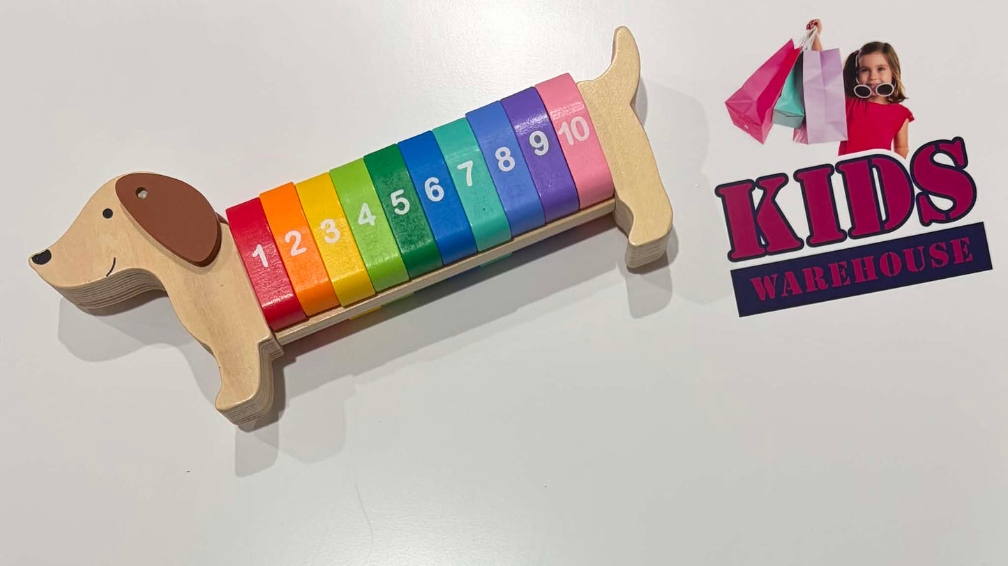 Sausage Dog Number Learning Toy