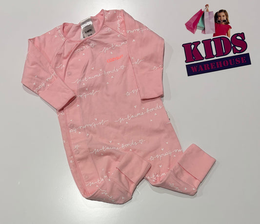 Bonds Yellow Cozysuit Size 000