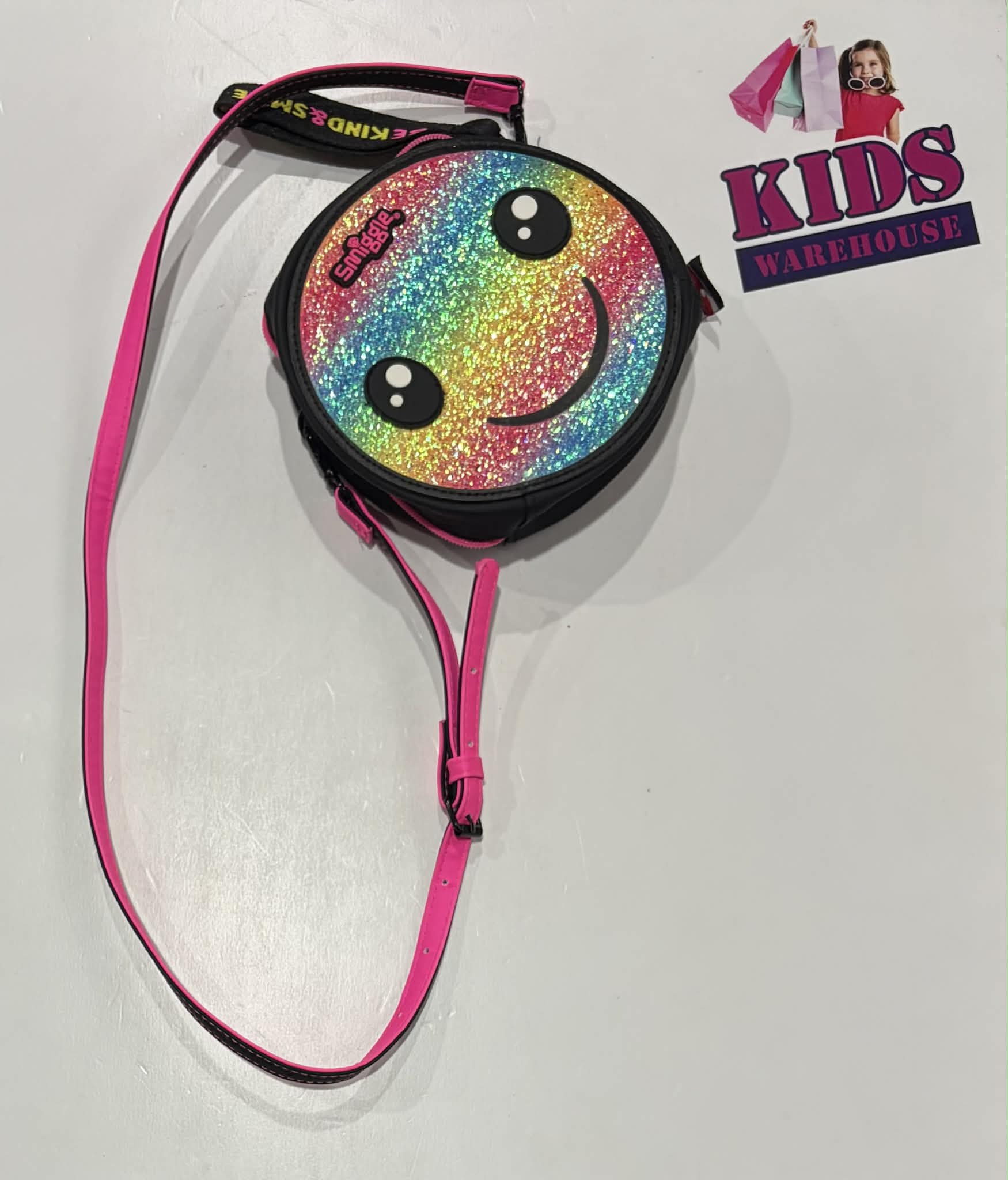 Smiggle Rainbow Be Kind & Smile Purse – Kids Warehouse AU