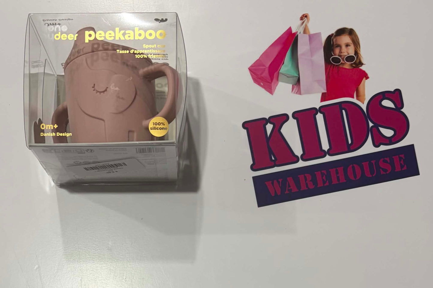Not Used Peekaboo Pink Spout Cup