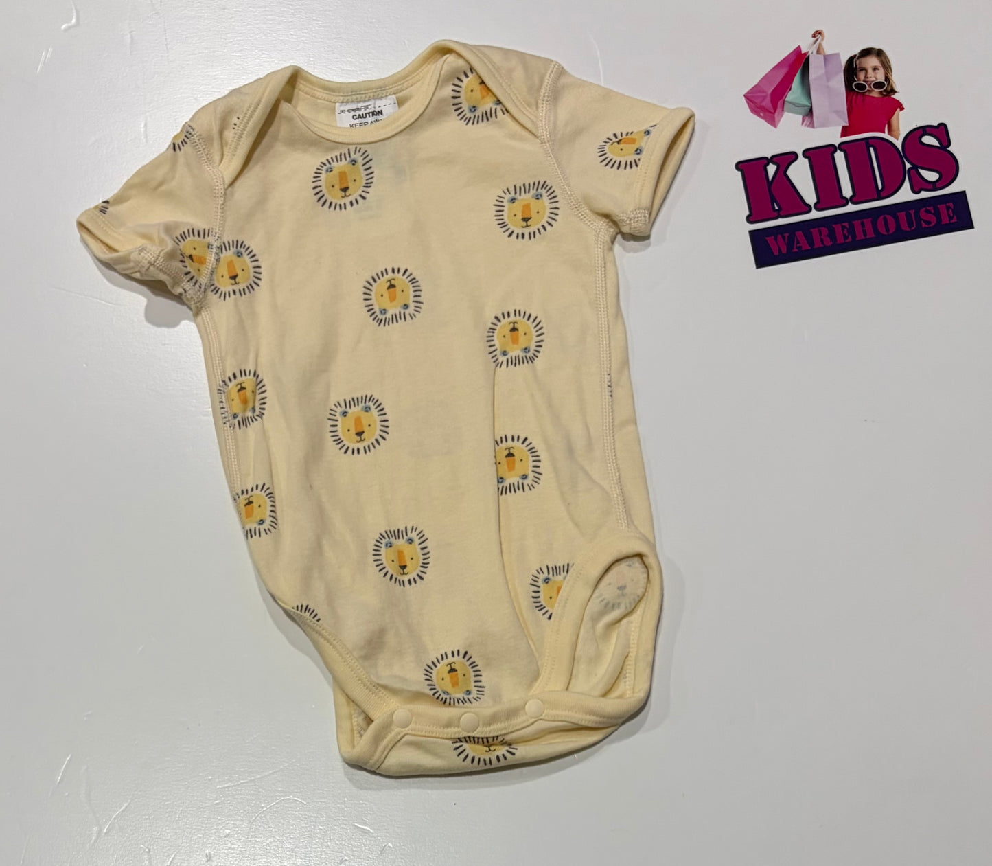 Yellew, Lion Print Bodysuit Size 00