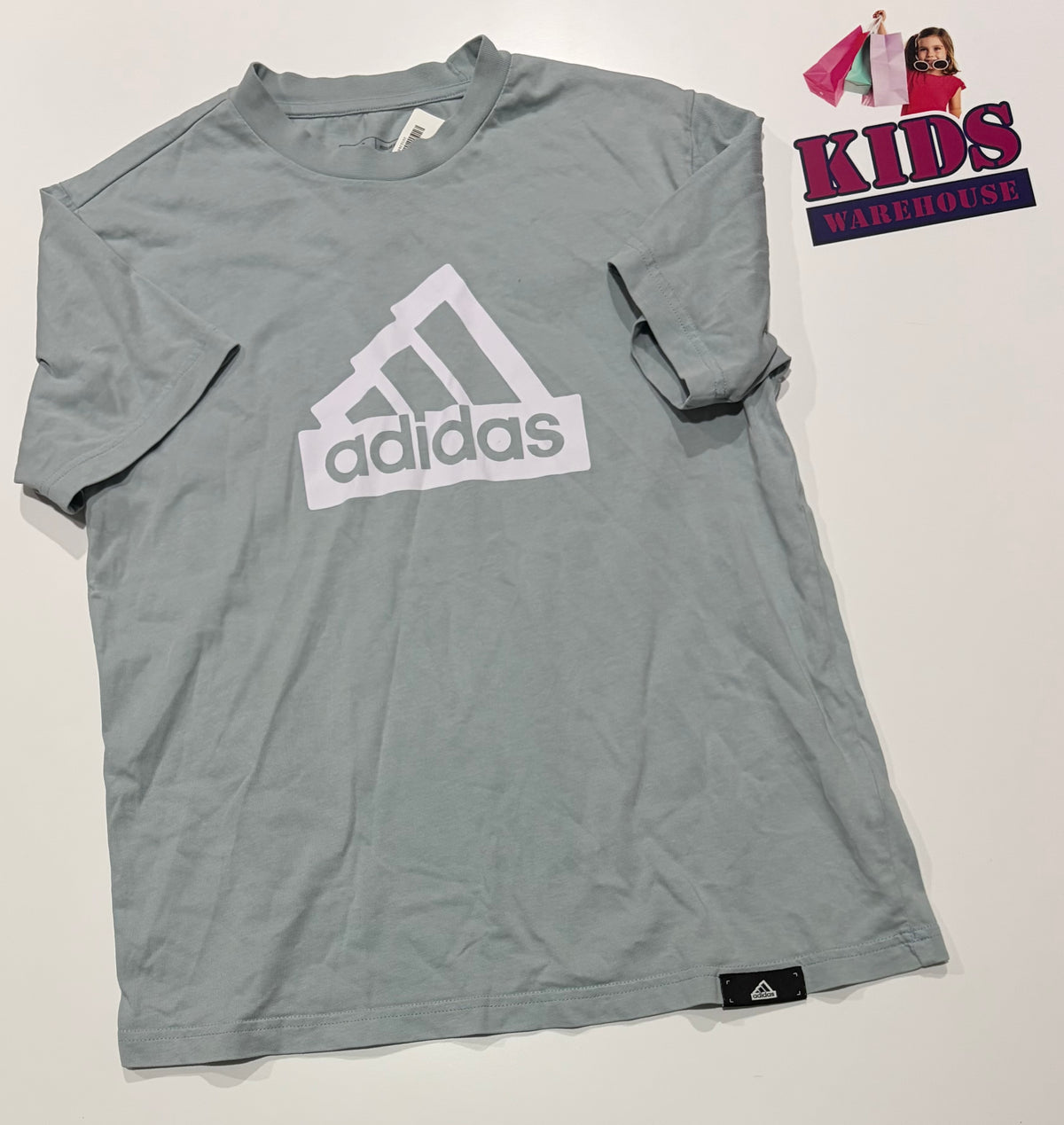 Adidas Grey Top Size 14