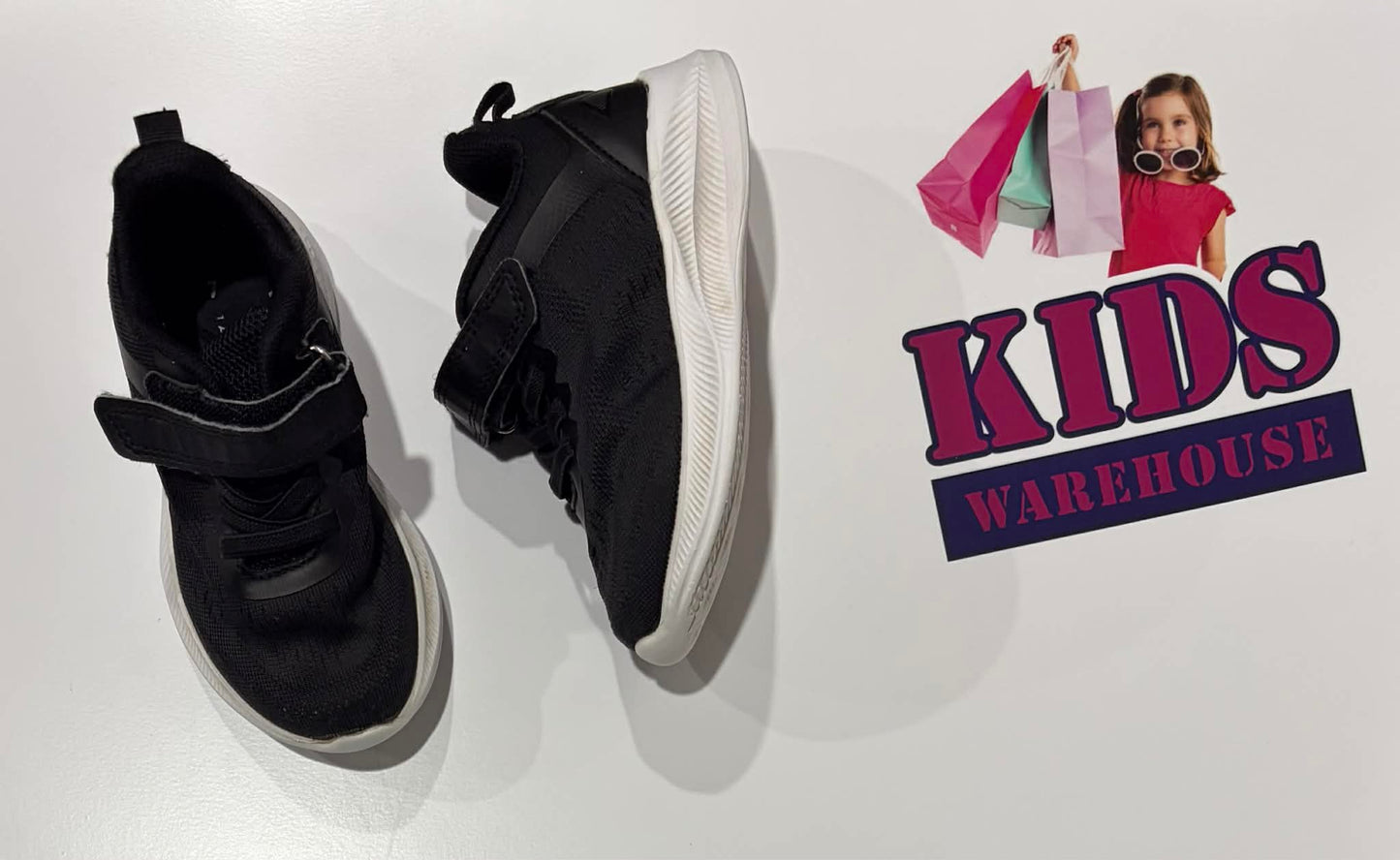 Target Black Runners Size 7 (Child)