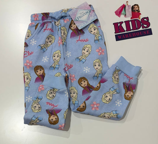 Not Used Disney Frozen Blue, Characters Pring Pants Size 5
