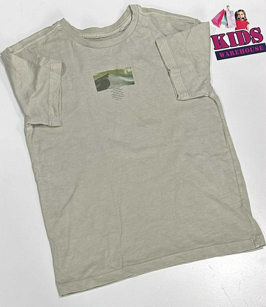 Target Green Top With The Sahara Print Size 8