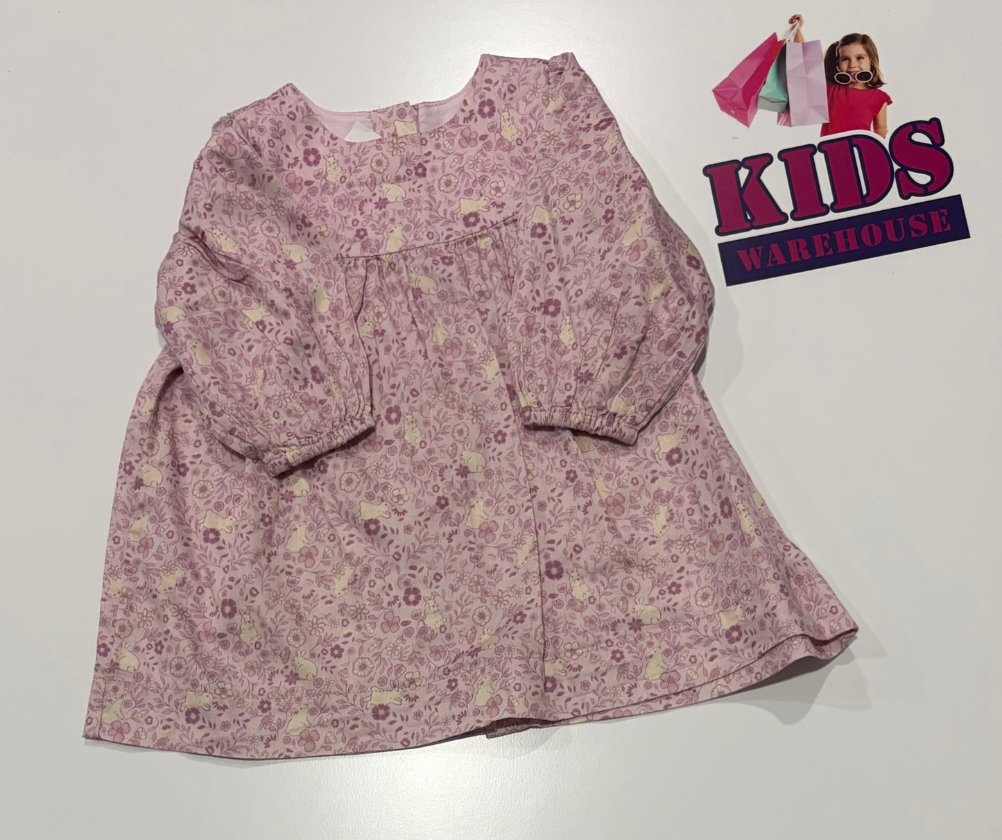 Bilbi Purple, Floral Print Dress Size 00