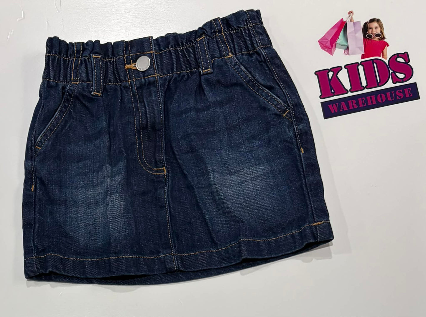 Next Blue Denim Jean Skirt Size 5