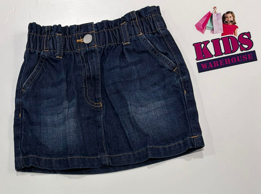 Next Blue Denim Jean Skirt Size 5
