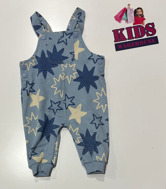 Cotton On Blue, White Star Print Playsuit Size 00