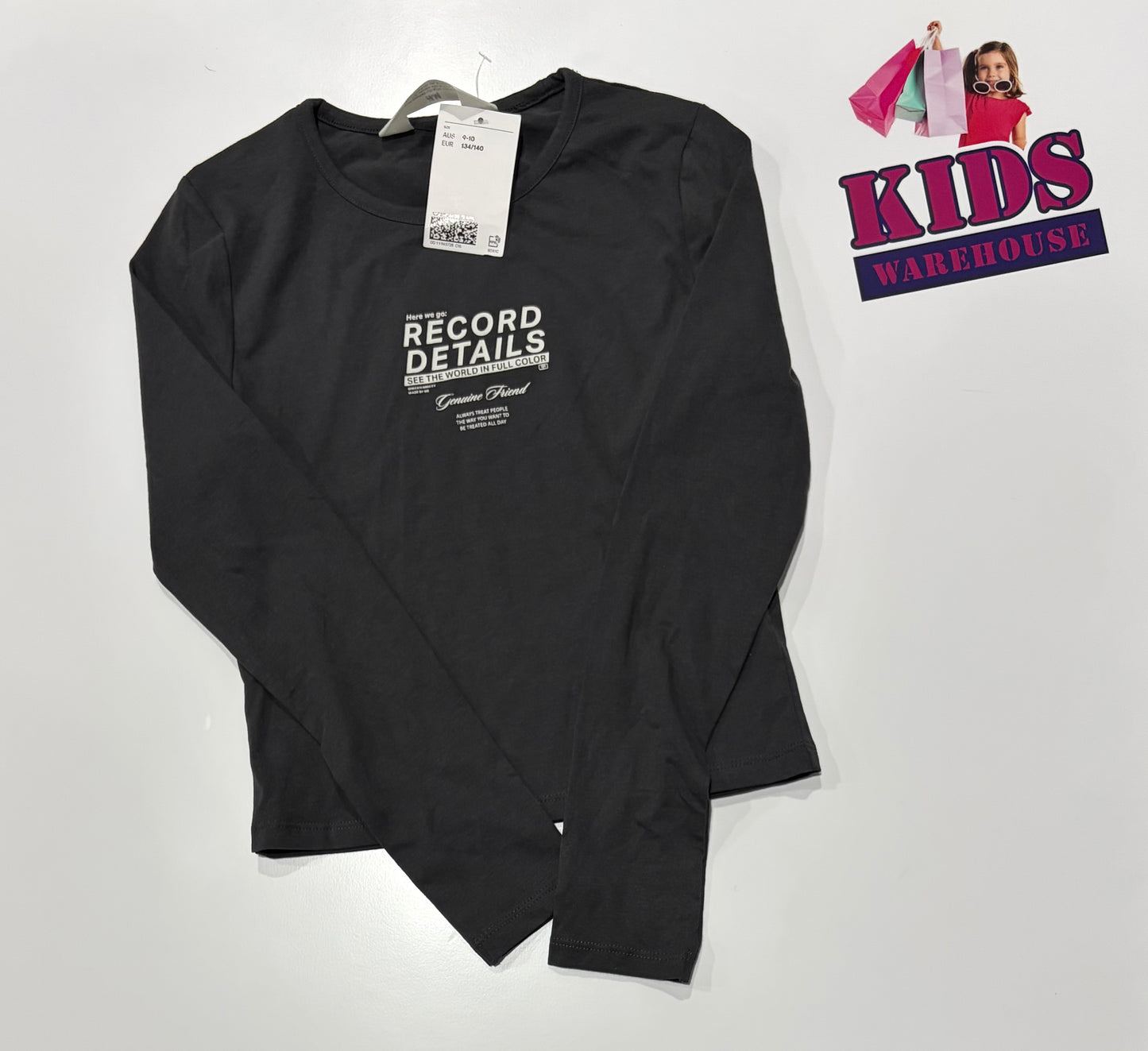 Not Used H&M Grey Top Size 9