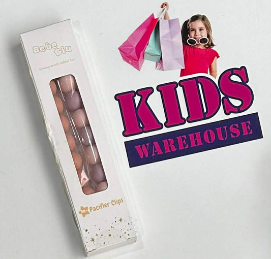 NEW Bebe Biu Silicone Pacifier Clips