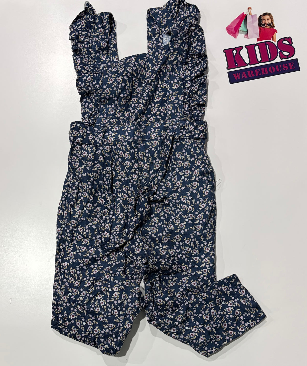 David Jones Blue, Floral Print Jumpsuit Size 3