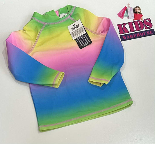 New Cotton On Rainbow Swim Top Size 1