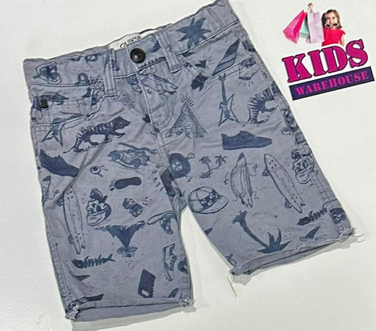 Quick Silver Dark Blue Denim Shorts Size 6