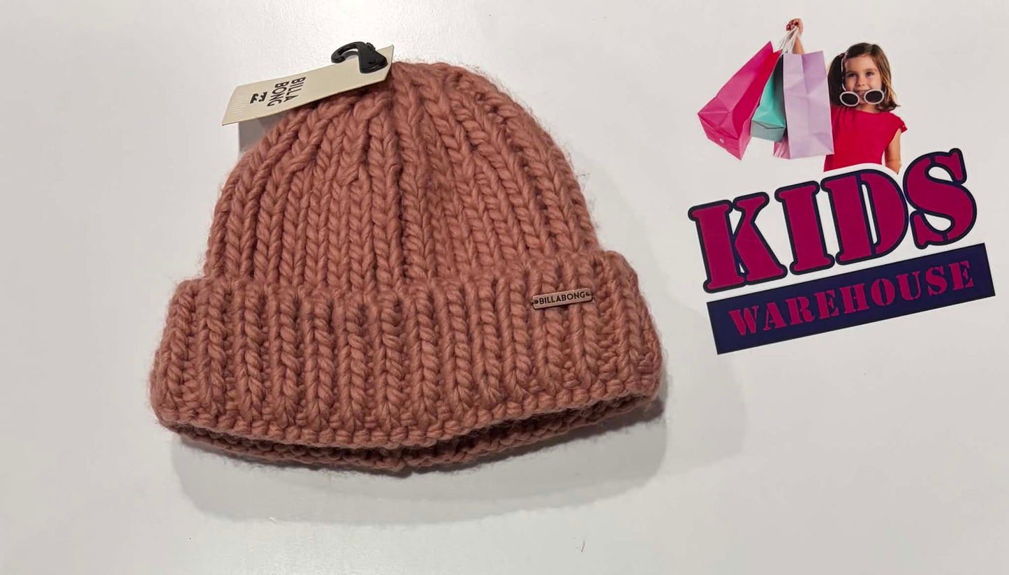 Not Used Billabong Pink Knitted Beanie (Older Child)