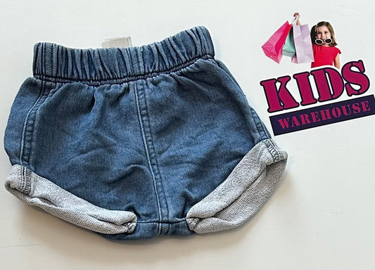 Bonds Denim Soft Shorts Size 000