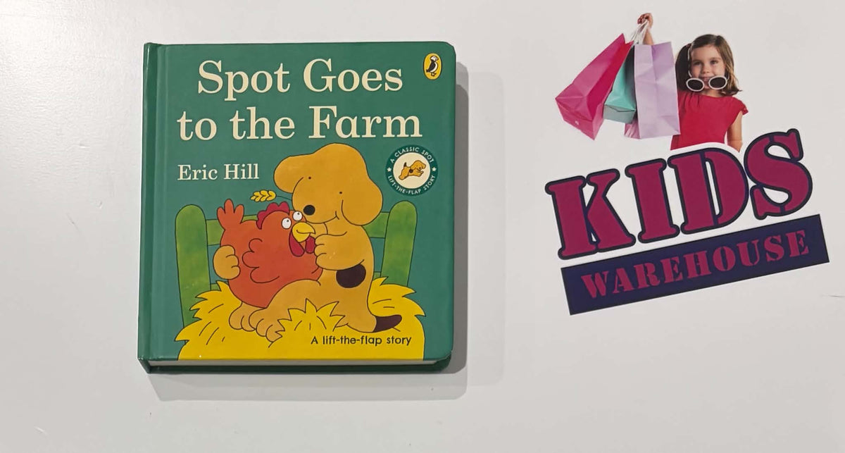 Spot Goes To The Farm A Lift-The-Flap Book (Boardbook) - Eric Hill