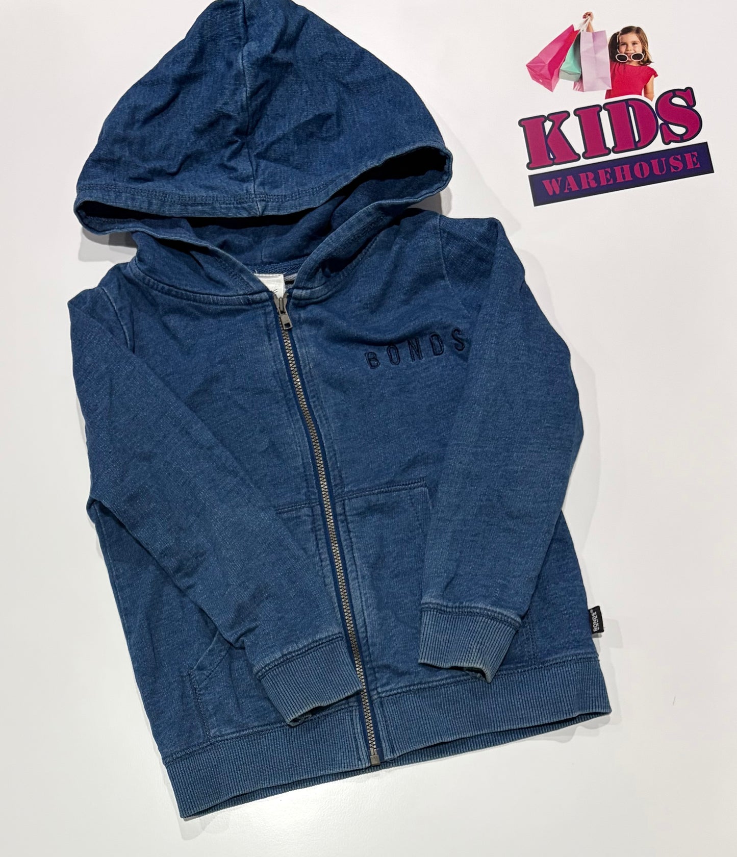 Bonds Blue Jumper Size 5