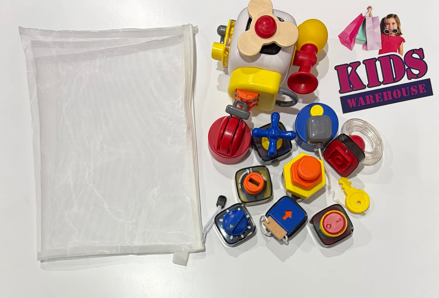 Top Bright Motor Cube Sensory Toy