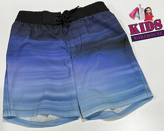 Target Blue & Black Swim Shorts Size 8